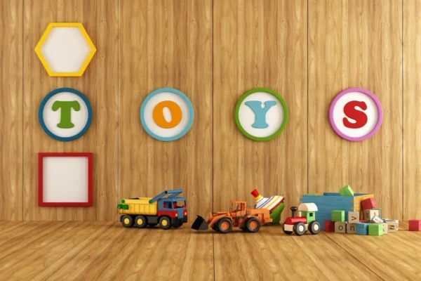 wooden playroom with toys oyuncak ce belgesi en 71 sertifikası