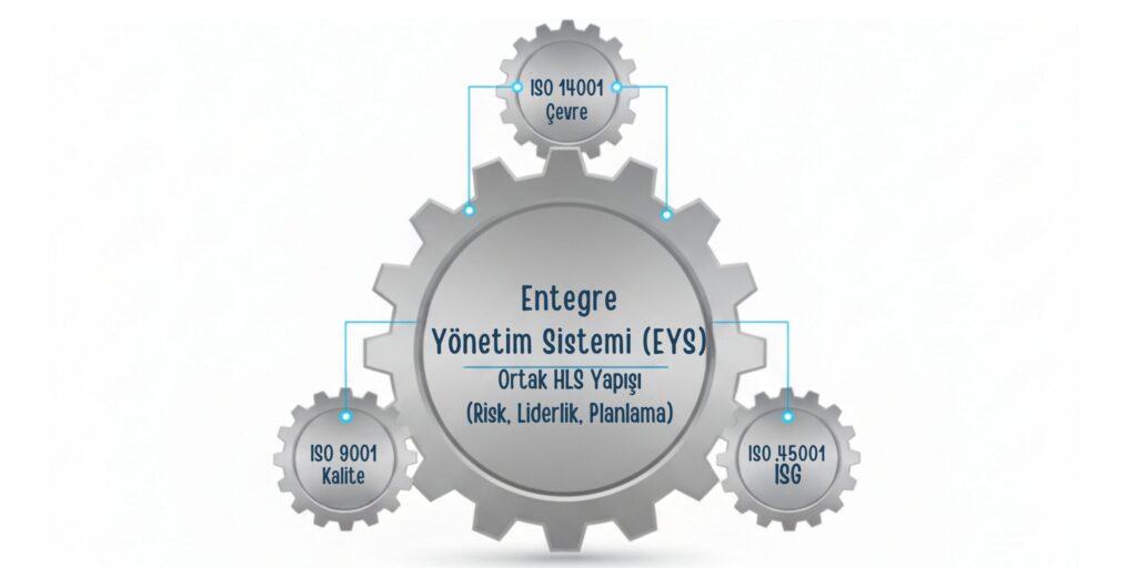 Entegre Yönetim Sistemi (EYS) Ortak HLS Yapışı (Risk, Liderlik, Planlama)