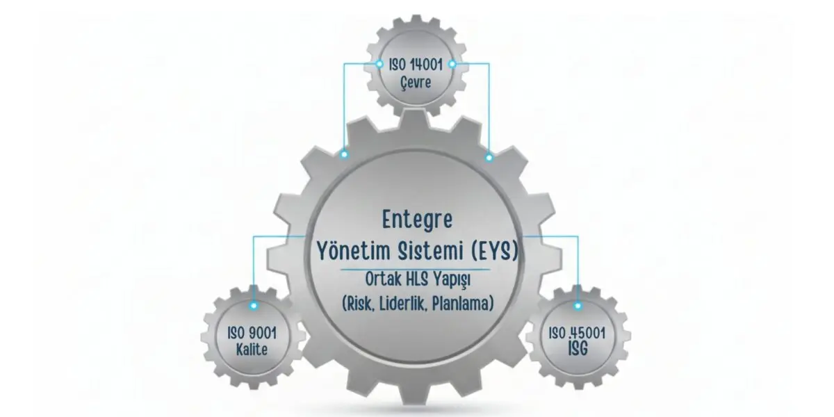 Entegre Yönetim Sistemi (EYS) Ortak HLS Yapışı (Risk, Liderlik, Planlama)