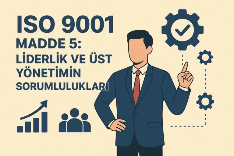 ISO 9001 Madde 5 Liderlik ve Üst Yönetimin Sorumlulukları Nelerdir