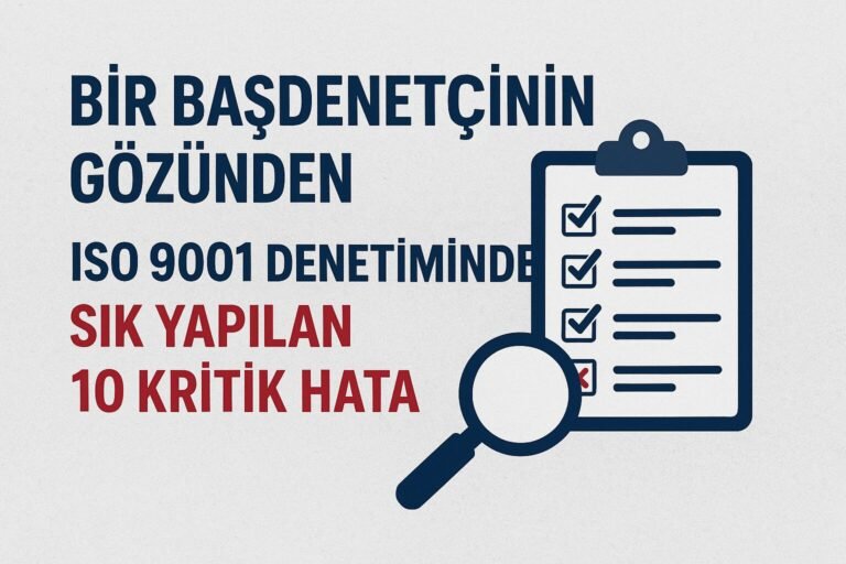 ISO 9001 kurulumunda yapılan yanlışlar