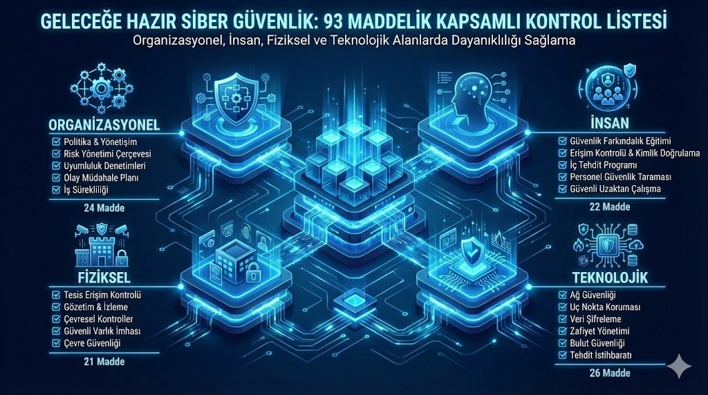 ISO 27001:2022 Ek-A Kontrolleri için tam liste