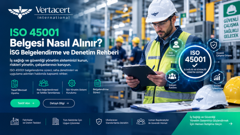 ISO 45001 Belgesi Nasıl Alınır? İSG Belgelendirme ve Denetim Rehberi