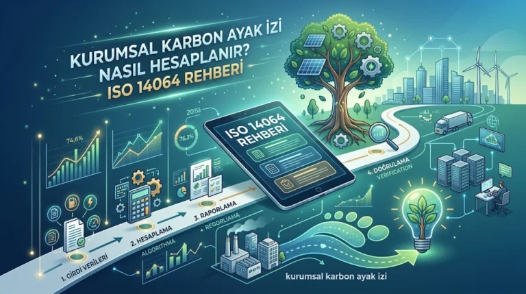 karbon ayak izi hesaplama Kurumsal Karbon Ayak İzi Nasıl Hesaplanır? ISO 14064 Rehberi