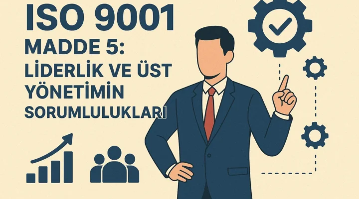 ISO 9001 Madde 5 Liderlik ve Üst Yönetimin Sorumlulukları Nelerdir