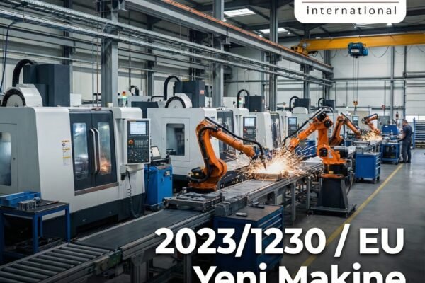 2023/1230/EU Yeni Makine Regülasyonu: Dijital Çağın Güvenlik Standartlarına Geçiş Rehberi