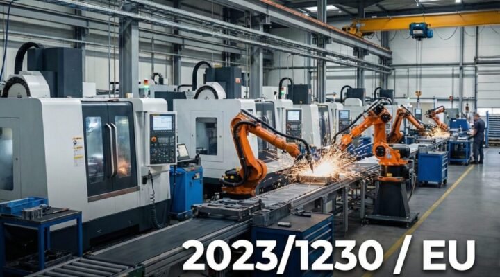 2023/1230/EU Yeni Makine Regülasyonu: Dijital Çağın Güvenlik Standartlarına Geçiş Rehberi