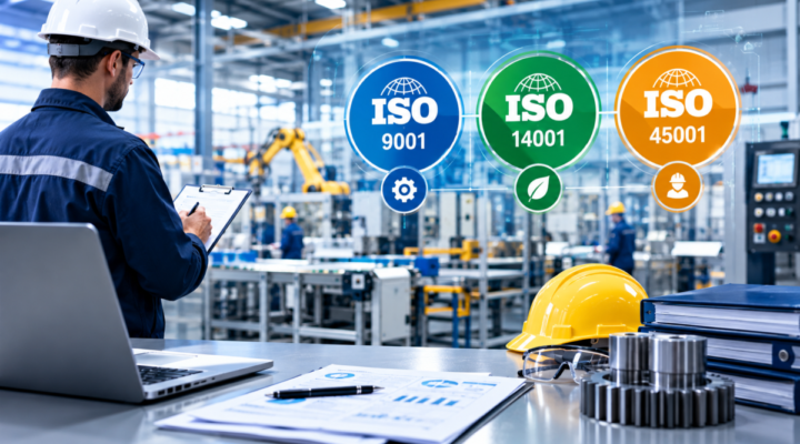 İmalat sanayisinde ISO belgeleri fabrika denetimi ve üretim kalitesi