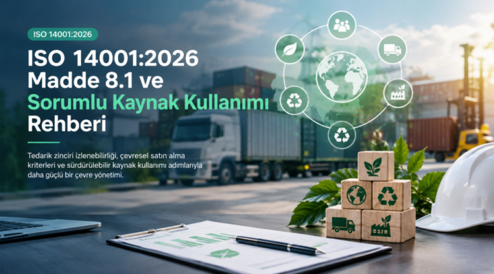 ISO 14001 2026 madde 8.1 sorumlu kaynak kullanımı ve tedarik zinciri denetimi